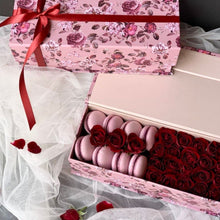 Load image into Gallery viewer, Floral & Macarons Box - minimepastry.com