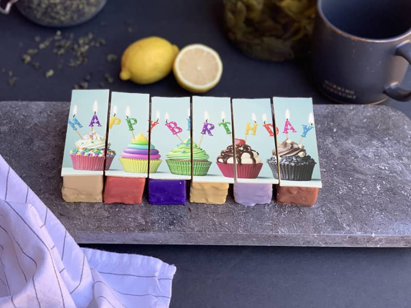 Happy Birthday Edition Mini Cakes Gift Box